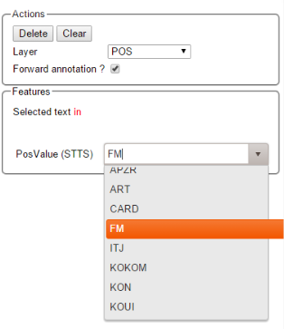 key binding POS